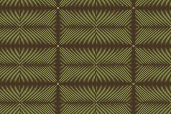 Download Green Brown Circle Wave Pattern Line - Premium Bundle
