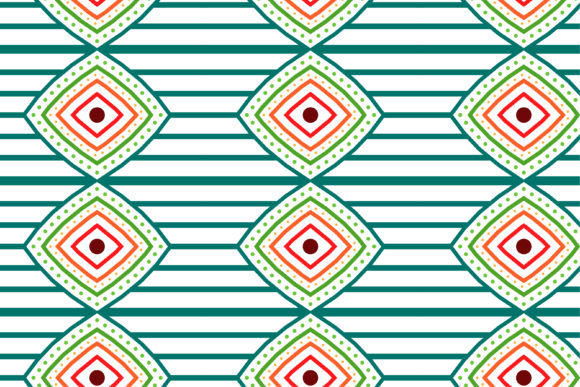 Download Square Line Circle Pattern Green - Line Collection