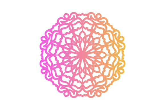 Download Mandala Icon Fill Line Ethnic Design Art - Line Collection