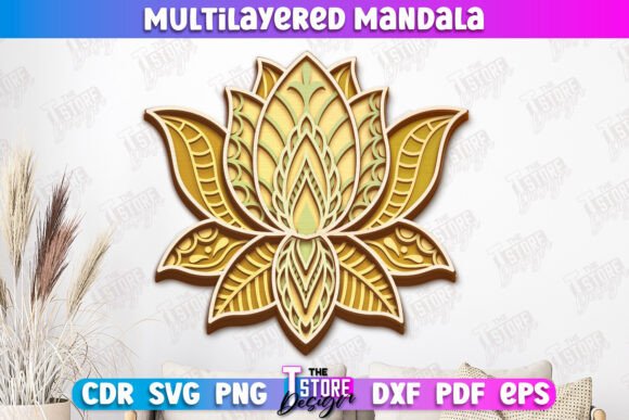 Download Multilayered Mandala | Detailed Mandala - Detailed mandala Collection
