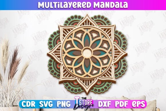 Download Multilayered Mandala | Detailed Mandala - Detailed mandala Collection