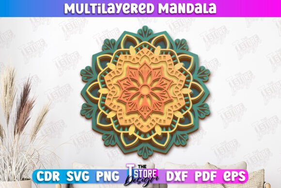 Download Multilayered Mandala | Detailed Mandala - Detailed mandala Collection