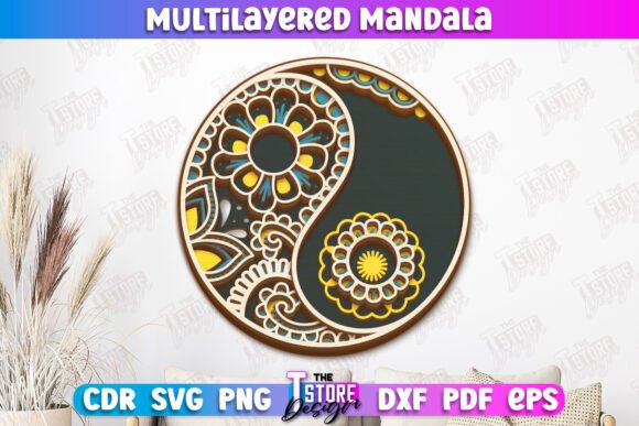 Download Multilayered Mandala | Detailed Mandala - Detailed mandala Collection