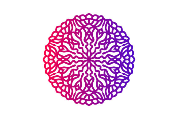 Download Mandala Icon Fill Line Ethnic Design Art - Line Collection