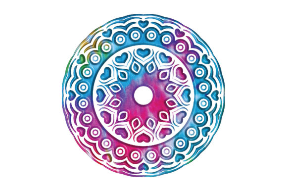 Download Tie Dye Floral Mandala Sublimation - Premium Resources