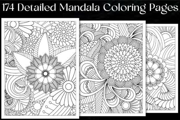 Download Detailed Mandala Coloring Pages - Detailed mandala Collection