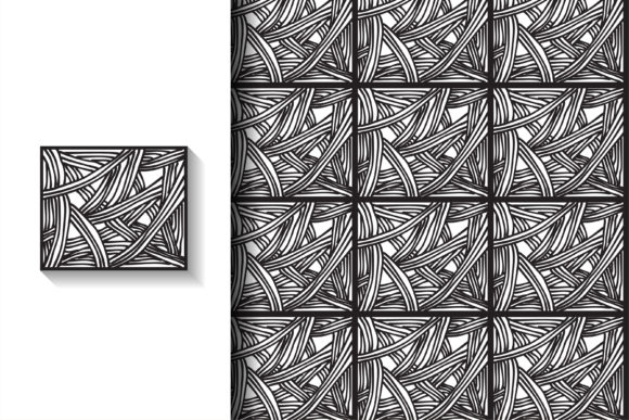 Download Abstract Curve Line Black Pattern - Premium Bundle