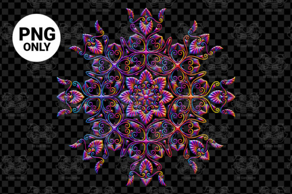 Download Colorful Floral Mandala Sublimation - Premium Resources