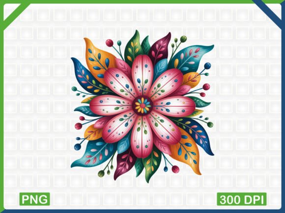 Download Colorful Floral Mandala PNG Design - Floral mandala png Collection